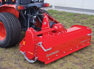 Tracteur avec Rotavator