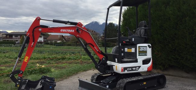 Location Mini Pelle avec chauffeur sur le secteur de Cluses, Bonneville , Sallanches La Vallée de l'Arve