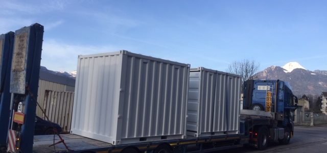 Livraison de containers 10 pieds Annecy